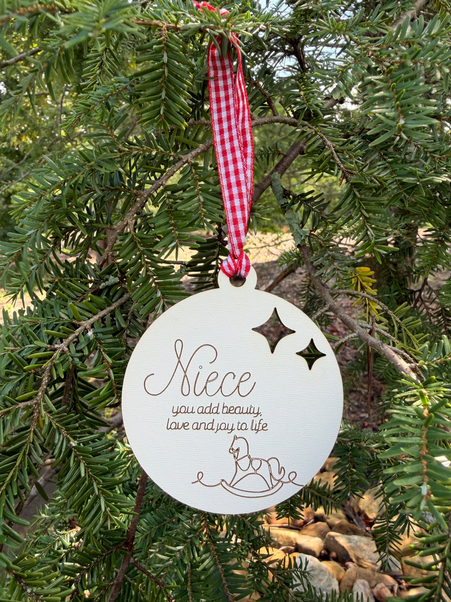 Family Member Ornament - Niece