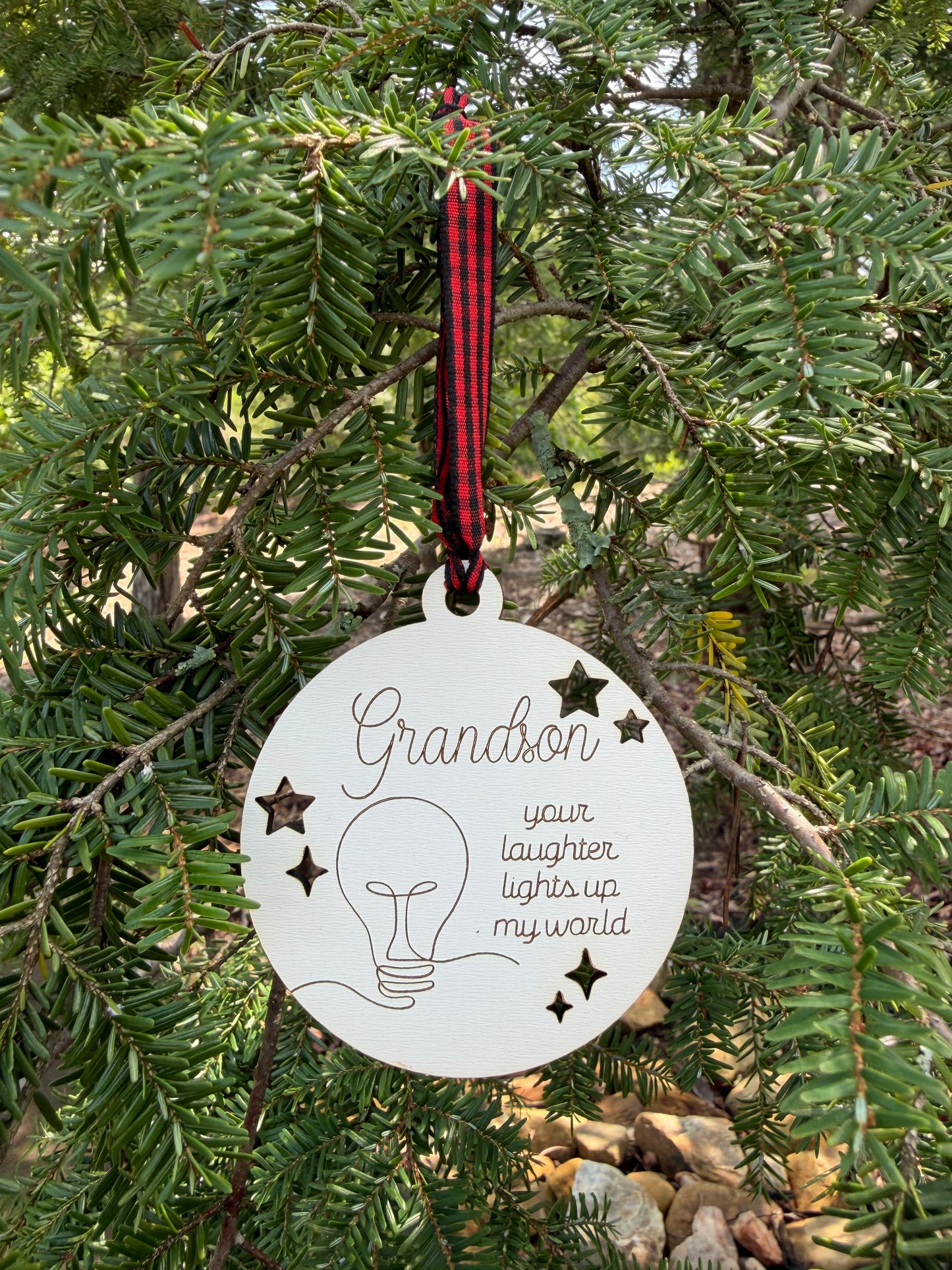 Family Member Ornament - Grandson