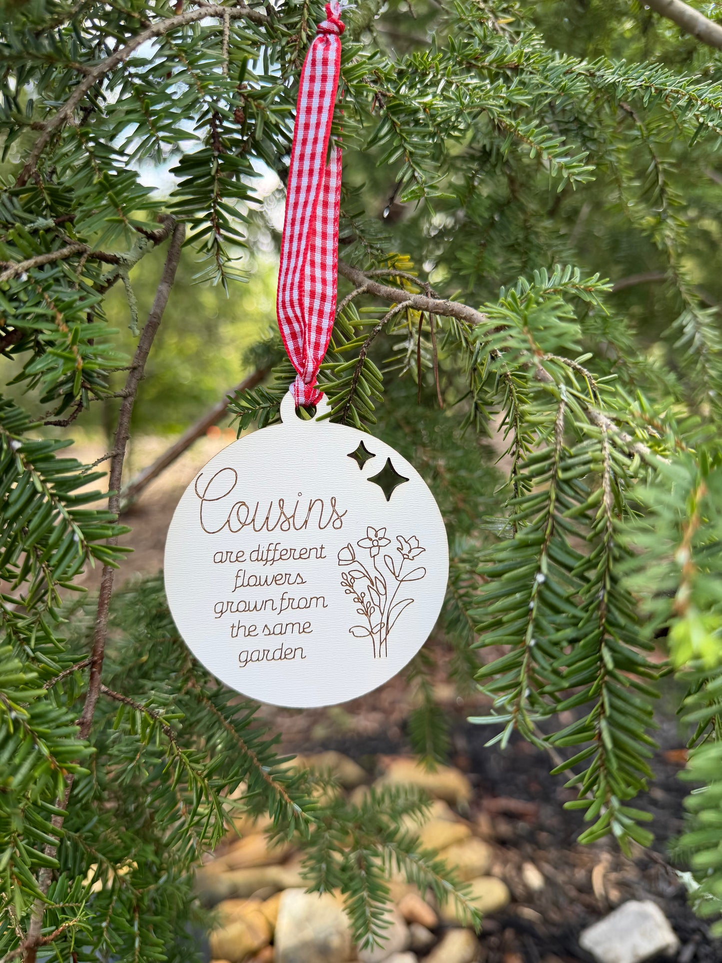 Family Member Ornament - Cousins