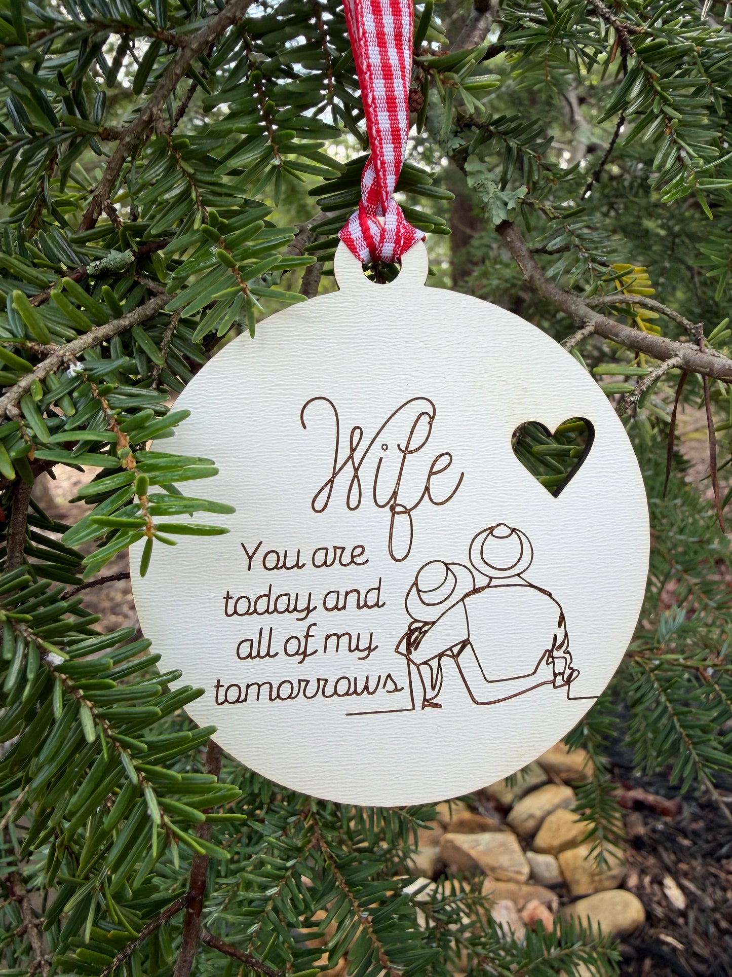 Family Member Ornament - Wife