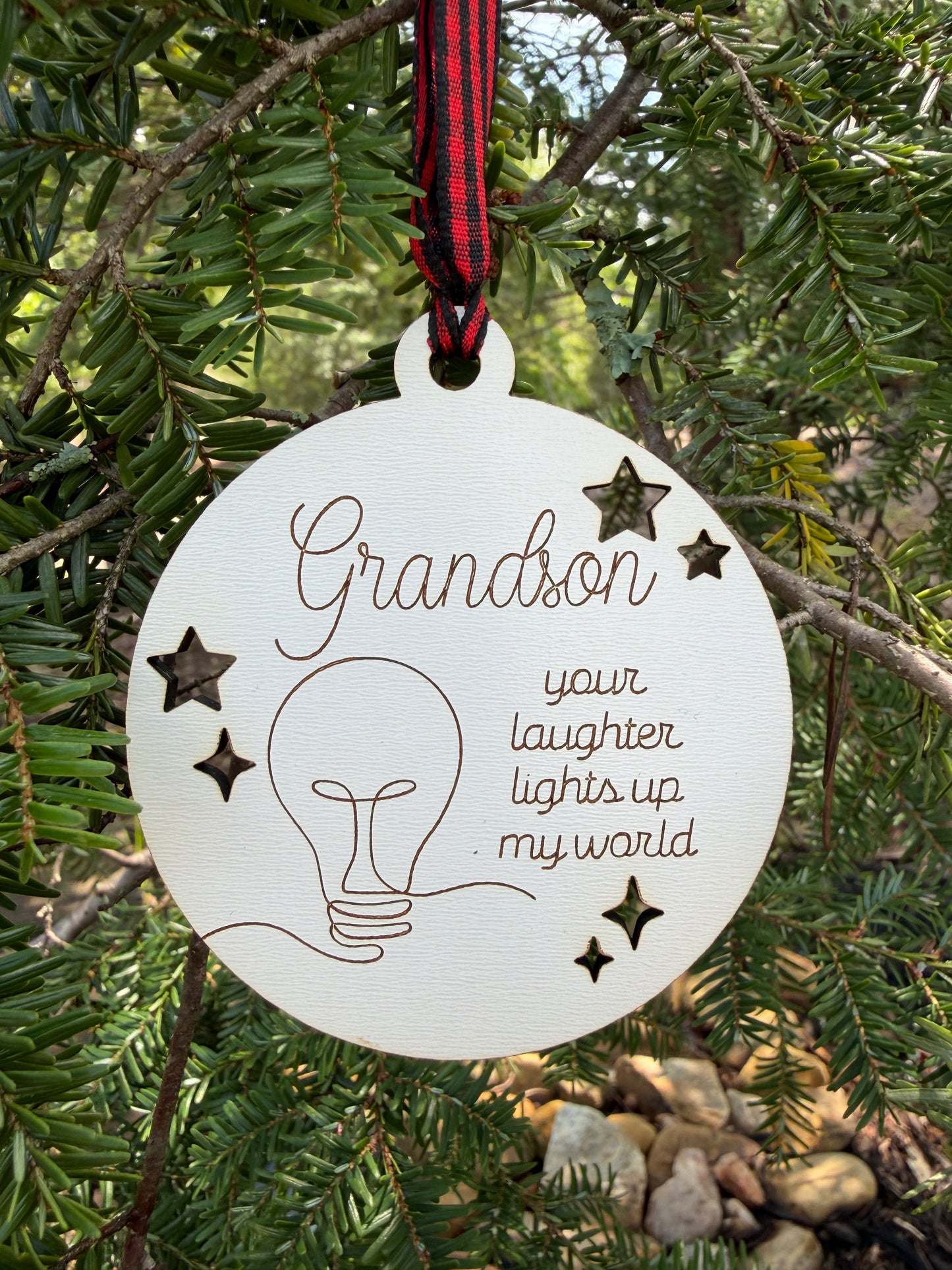 Family Member Ornament - Grandson