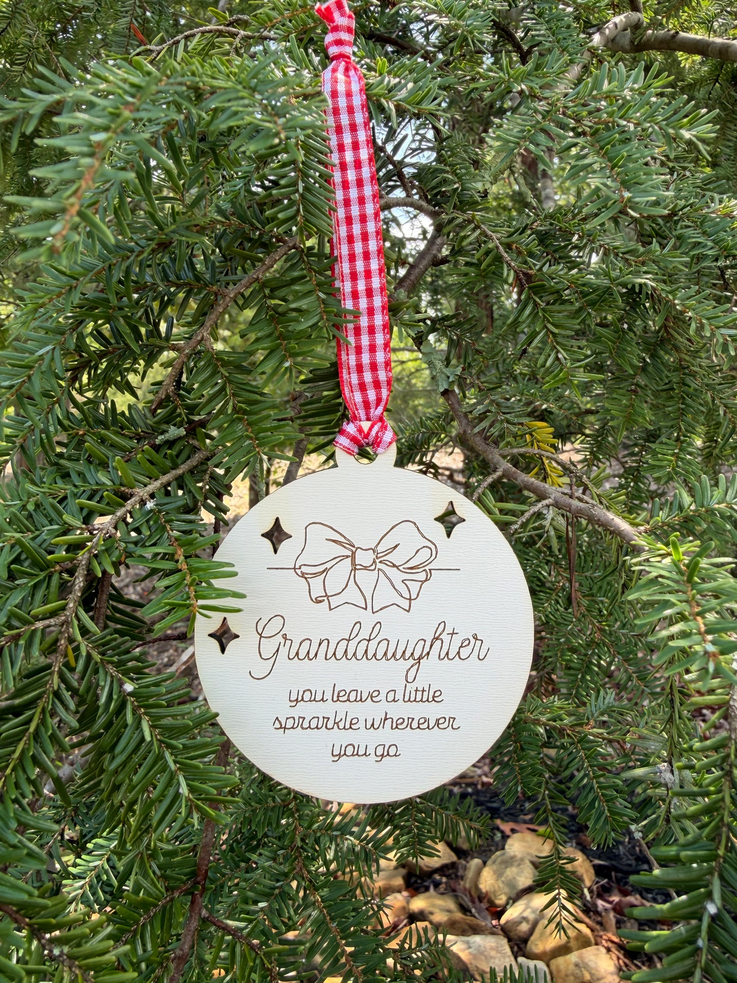 Family Member Ornament - Granddaughter