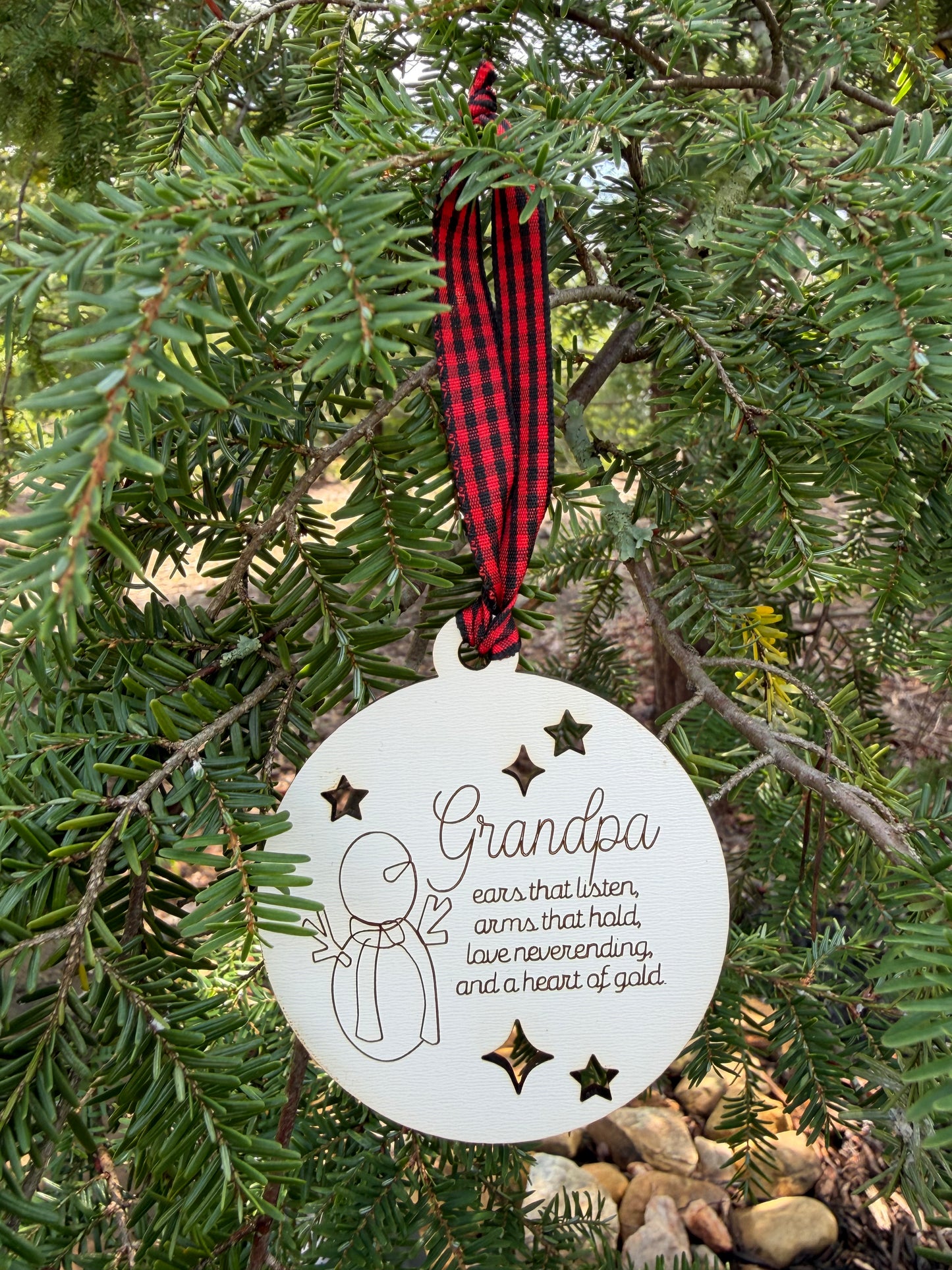 Family Member Ornament - Grandpa