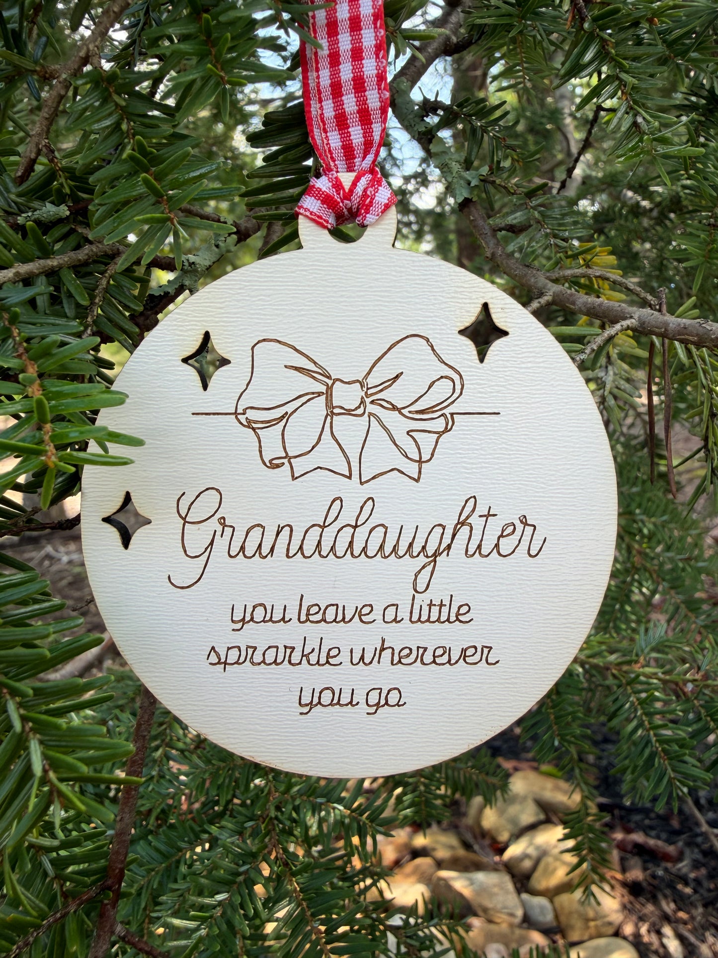 Family Member Ornament - Granddaughter