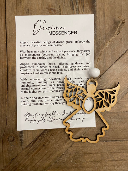Angel Ornament - “A Divine Messenger”