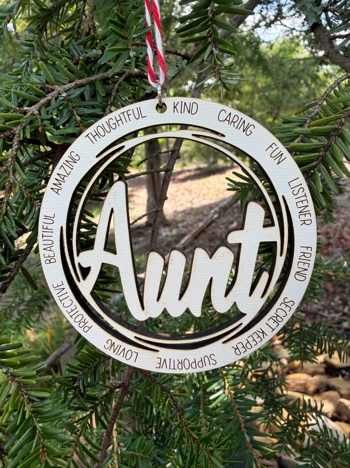 Family Member Ornament - Aunt