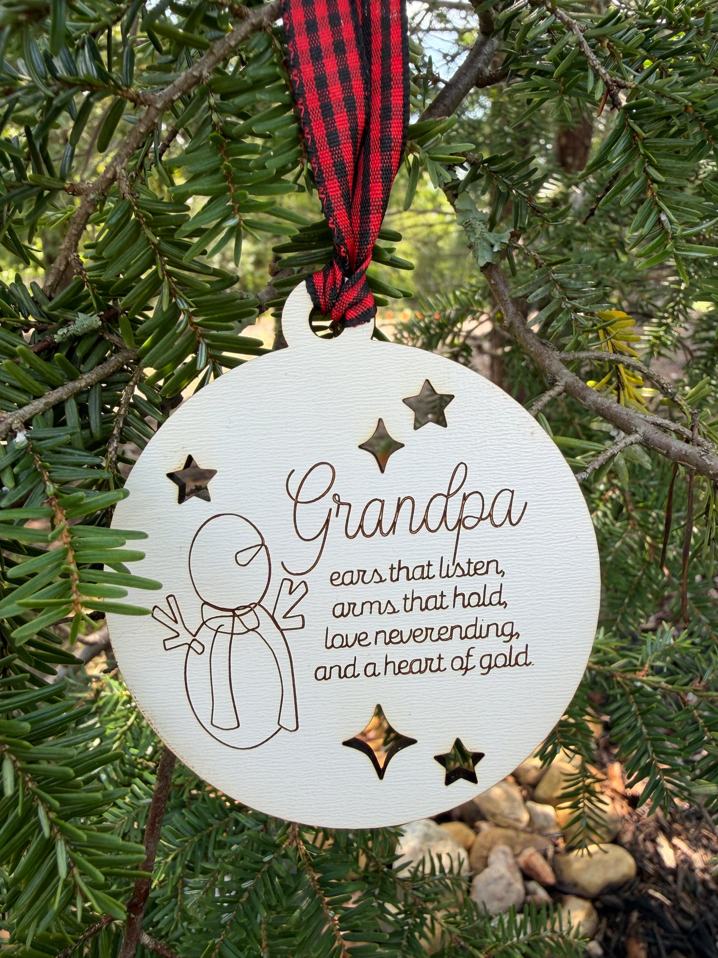 Family Member Ornament - Grandpa