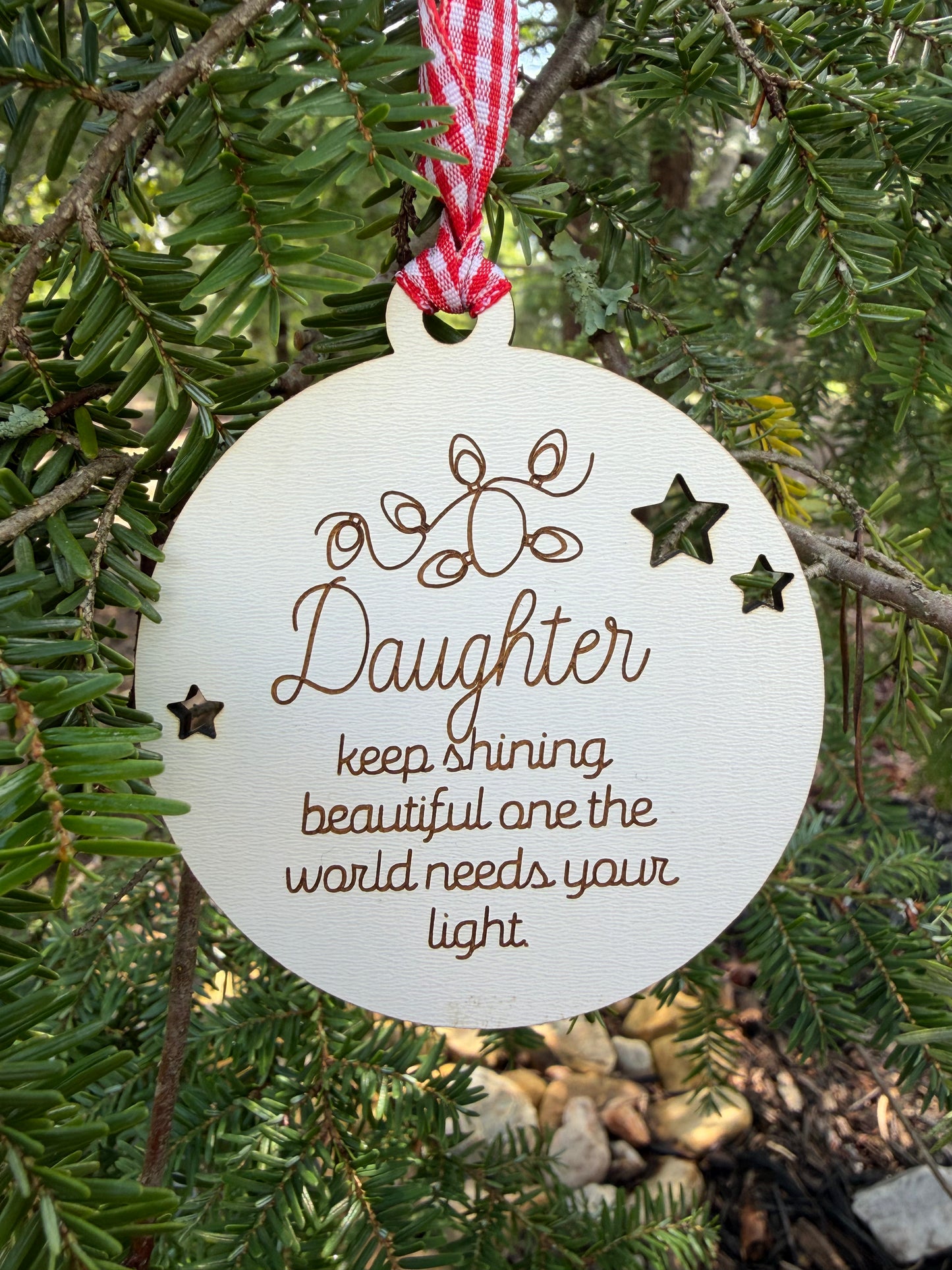 Family Member Ornament - Daughter