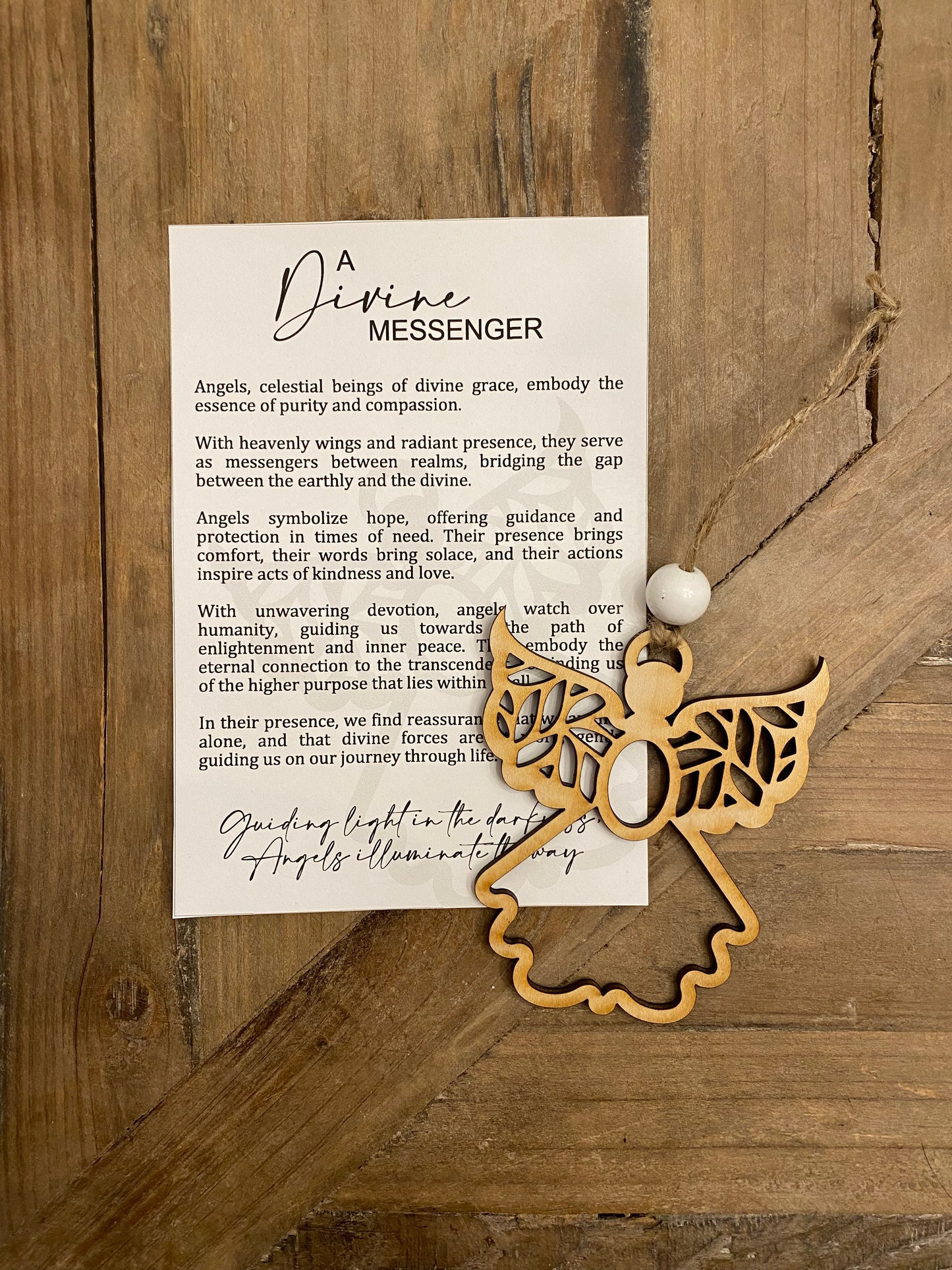 Angel Ornament - “A Divine Messenger”