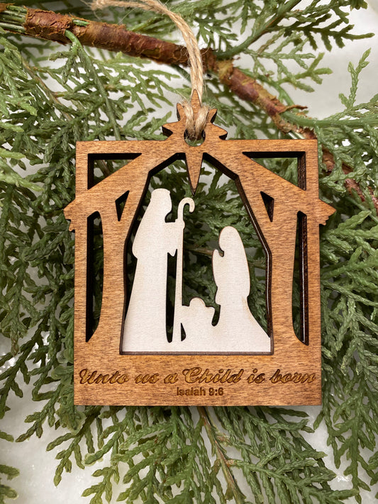Nativity Ornament